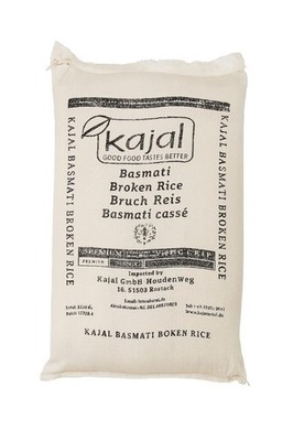 Kajal Basmati Bruchreis Basmatireis Superior Broken Basmati Rice 2er Pack 2x10kg
