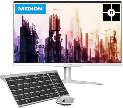 Office computer AiO Medion E23403 24'' FHD Core i3 8GB RAM 256GB SSD (W)