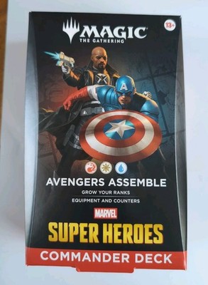 MTG Marvel Super Heroes Deck | Avengers Assemble |Commander Deck (MSC) SEALED