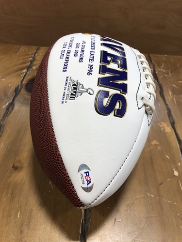 Lamar Jackson signiert Baltimore Ravens Logo Football PSA - Bild 5 von 10