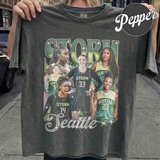 Seattle Storm Women Basketball Team Bootleg Rap Style Comfort Colors Shirt
