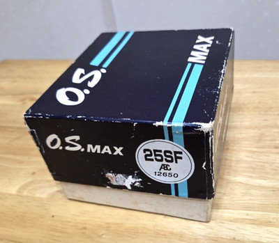 O.S. MAX-25SF ABC 4.07cc 2-Stroke Glow Engine With Muffler,  R/C Airplanes New