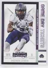 2015 Panini Contenders Draft Picks Game Day Tickets Dezmin Lewis #67 n1u