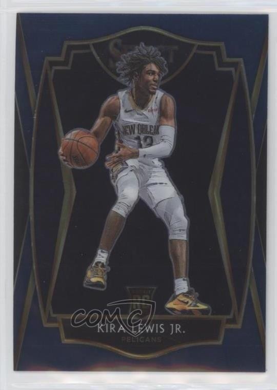 2020-21 Panini Select Premier Level Retail Blue Kira Lewis Jr #178 Rookie RC