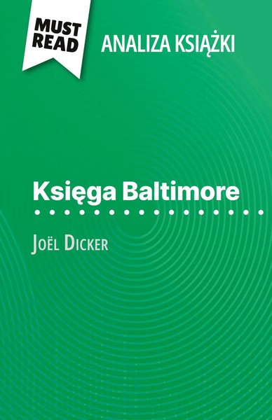 Ksi¿Ga Baltimore Ksi¿¿Ka JoëL Dicker (Analiza Ksi¿¿Ki) ÉLéOnore Quinaux Buch-image