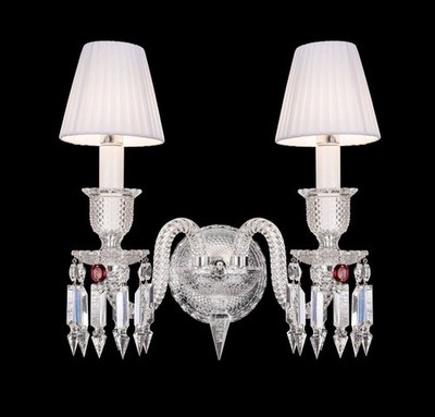 Luxury Design wall sconces 2 Light 24PB Lead Crystal High Quality Lamp