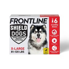 Frontline Shield Extra Strength Flea Tick Spot Treatment for X-Large Dogs