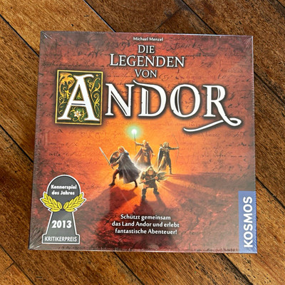KOSMOS Die Legenden von Andor Brettspiel, original verpackt
