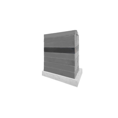 Rinehart 30  Individual Brick For Brick Wall System 4''H x 30''W x 15''D