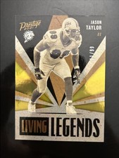 2021 Panini Prestige - Living Legends Jason Taylor #LL-17 Xtra Points Yellow /99