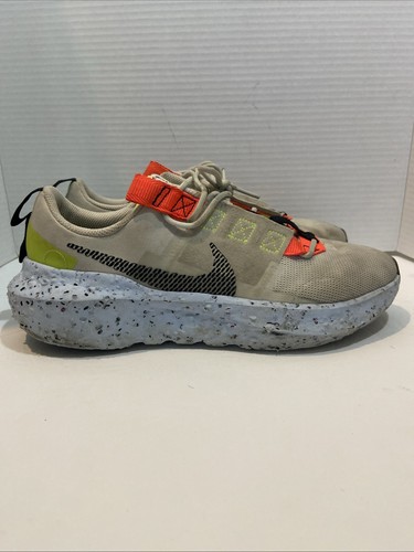 Nike Crater Impact Light Bone Black Mens Size 9 Casual Hiking Jogging Shoes - Picture 1 of 10