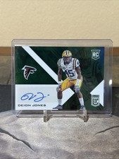2016 Donruss Elite Elite Rookie Auto Green Deion Jones #ERA-DJ Auto RC