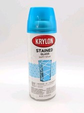 Krylon Stained Glass Spray Paint - 9029 Soft Blue New Multiple Available Krylon Stained Glass Spray Paint - 9029 Soft Blue New Multiple Available