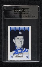 BAS 1992 The Wiz/Fisher New York Yankees of '70's Bill Burbach Auto ur8