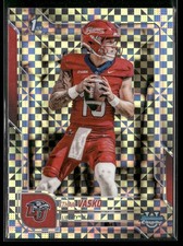2025 Bowman University Chrome Ethan Vasko 36 Liberty Flames Xfractor