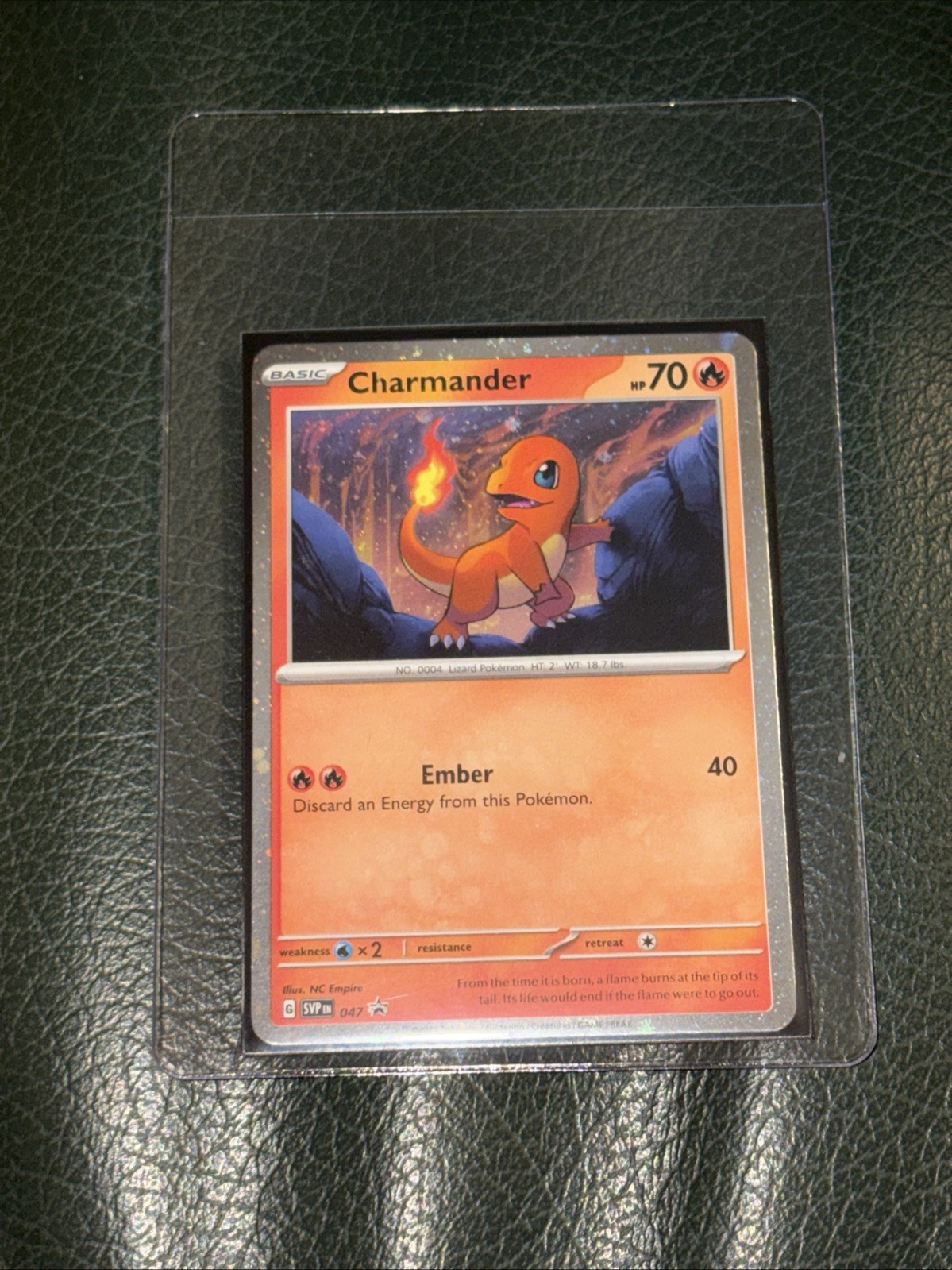 Charmander Cosmos Holo Black Star Promo - SVP047 - Scarlet & Violet 151 Pokemon