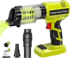 Cordless Handheld Vacuum Cleaner for Ryobi 18V Battery for Car, Home Cleaning UK