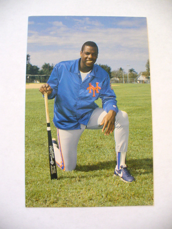 MLB - New York Mets "Dwight Gooden" Photo Card - VINTAGE - EX/NRMT