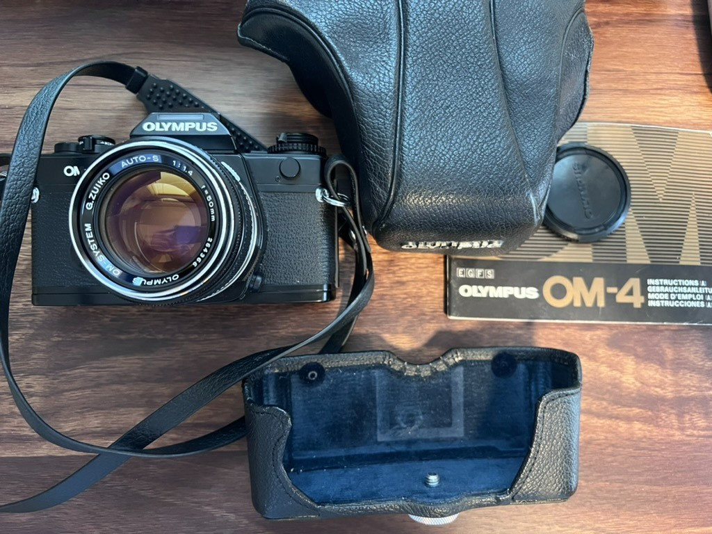 Olympus OM-4 vintage camera equipment - eBay listing photo 1