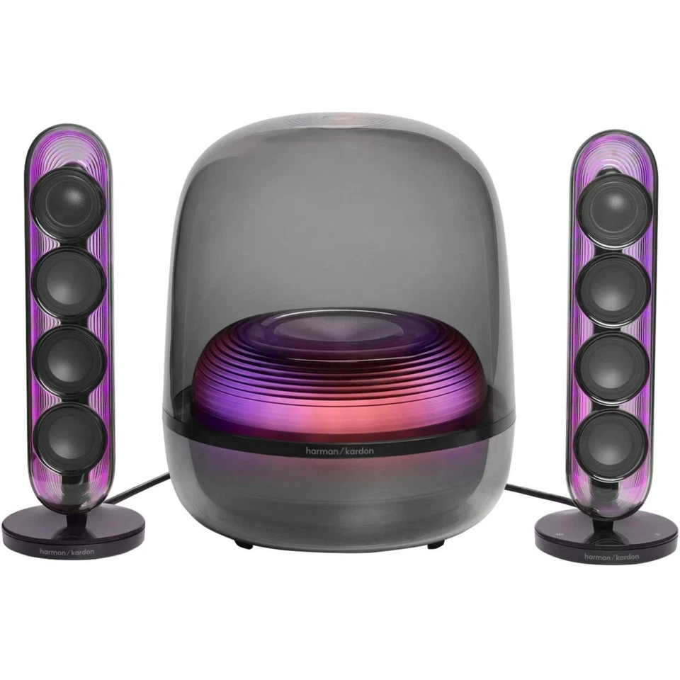 Enceinte résidentielle HARMAN KARDON SoundStick 5 Noir - Photo 2/4