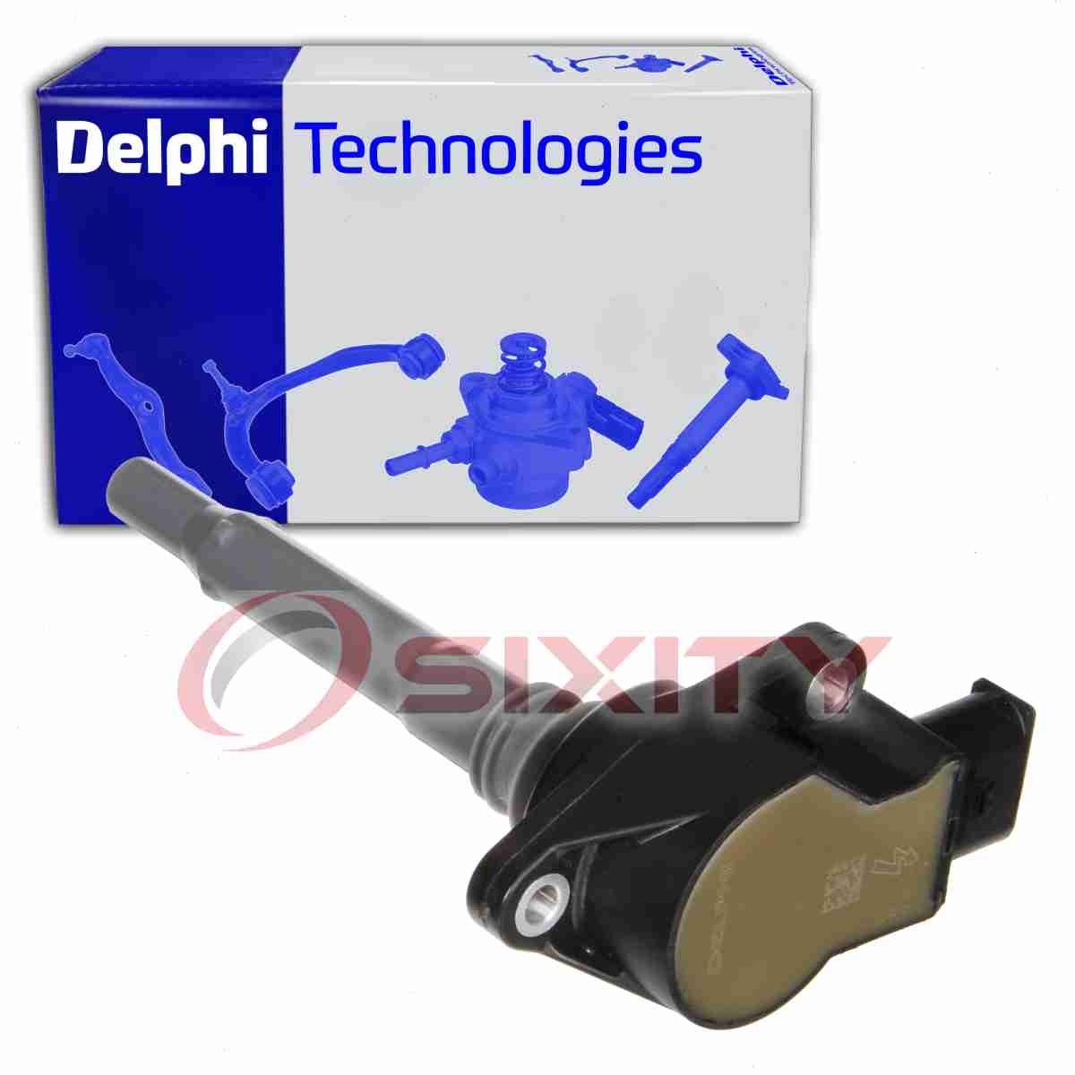 Delphi Ignition Coil for 2011-2014 Mercedes-Benz SLS AMG 6.3L V8 Wire Boot pg
