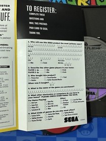 Double Switch (Sega CD, 1993) - CIB Complete With Reg Card - Tested