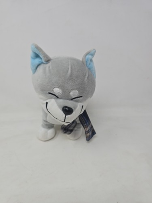 #ad Goffa Husky Dog Stuffed Animal Plush 9in. Tag Removed CLEAN $19.00