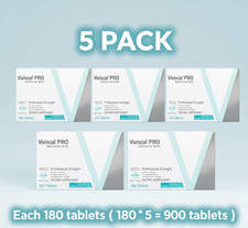 5 Pack Viviscal PRO Professional Hair Growth Tablets 900 Count 5 x 180 