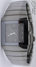 Rado Diastar Sintra Teaked Dial 29mm Silver 152.0332.3 Ceramic Titanium Watch