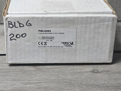 #ad Veris PWLX04S PressureWetNEMA 4LCD0 100PSID $449.99