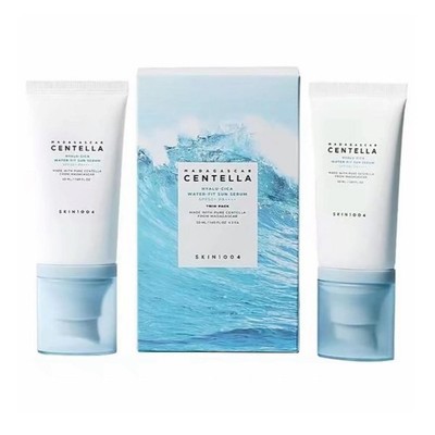 Protect Skin Daily with SPF - Centella Water Fit Sun Serum 2 Pack 0.85oz