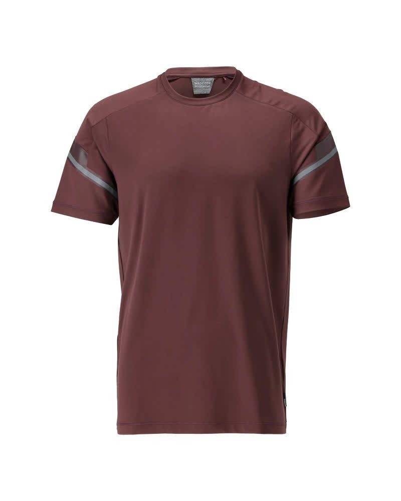 Mascot® Unisex Customised Short Sleeve T-shirt - Bordeaux - 2XL
