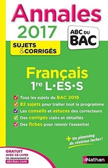 Annales ABC du BAC 2017 Français 1re L.ES.S von HEB... | Buch | Zustand sehr gut