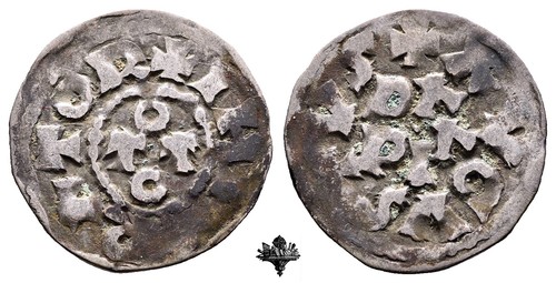 PAVIA Denaro Ottone I di Sassonia (962-973) ARGENTO