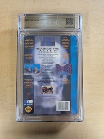 Heart of the Alien Out of This World Sega CD CGC 9.6 A+ Sealed Pedigree