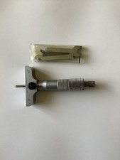 Mitutoyo micometer depth gauge, 0-3 inch good condition
