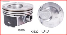 Enginetech K35206p.50 Engine Piston Kit With Separate Full Ring Stack For Ford