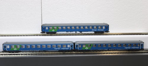 Tillig 01102 TT Reisezugwagenset der RDC Deutschland GmbH -  Neu  - OVP | Zustand: Neu