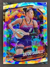 2025 Panini WNBA Prizm SATOU SABALLY Silver Ice Prizm #4 Phoenix Mercury (B)