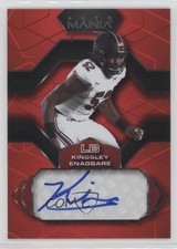 2022 Wild Card Mania Retail Hex Red Mirror Kingsley Enagbare #AM-H11 Auto 0yk4