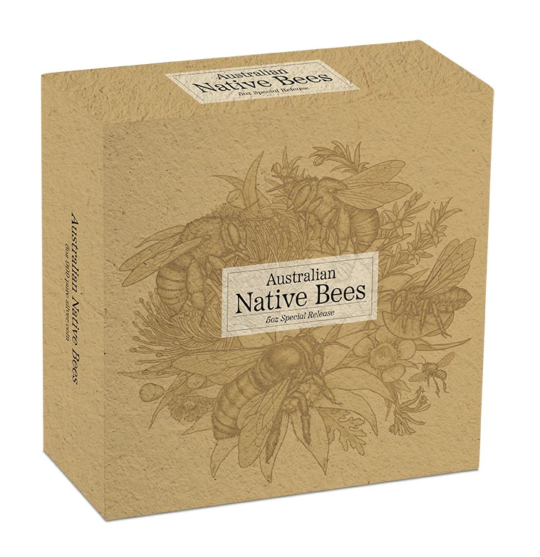 2026 Australian Native Bees - Special Release 5oz Hologram Ag Coin ...