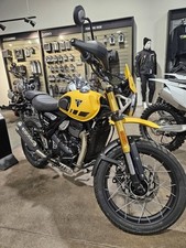 2026 Triumph Scrambler 400 XC Racing Yellow
