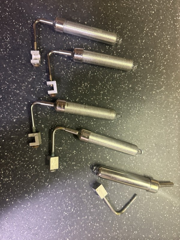vintage ice fishing tip ups Light Lot Of 4 And Parts