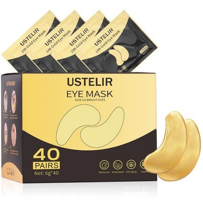 Under Eye Patches, 40 Pairs Eye for Dark Circles, Puffy Eyes, Undereye Bags,W...
