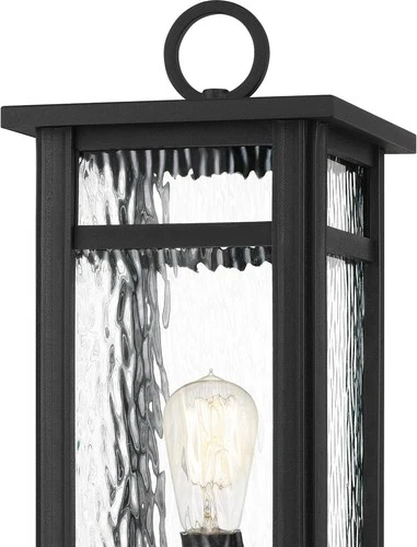 Quoizel MOI9008EK One Light Outdoor Post Mount Moira Earth Black - Picture 6 of 6