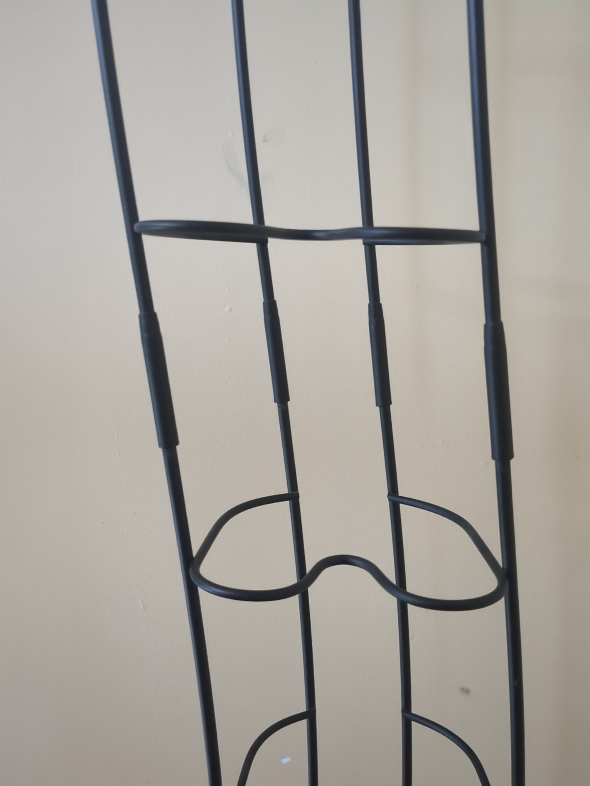 Vintage ATLANTIC Wave CD Storage Tower Steel Wire Rack Holds 110 Compact Disc