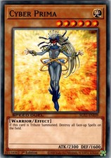 Cyber Prima Speed Duel GX: Duel Academy Box SGX1-ENE09 Yu-Gi-Oh NM