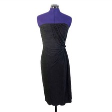 Lauren Ralph Lauren Evening Women’s Black Strapless Mini Dress Size 6