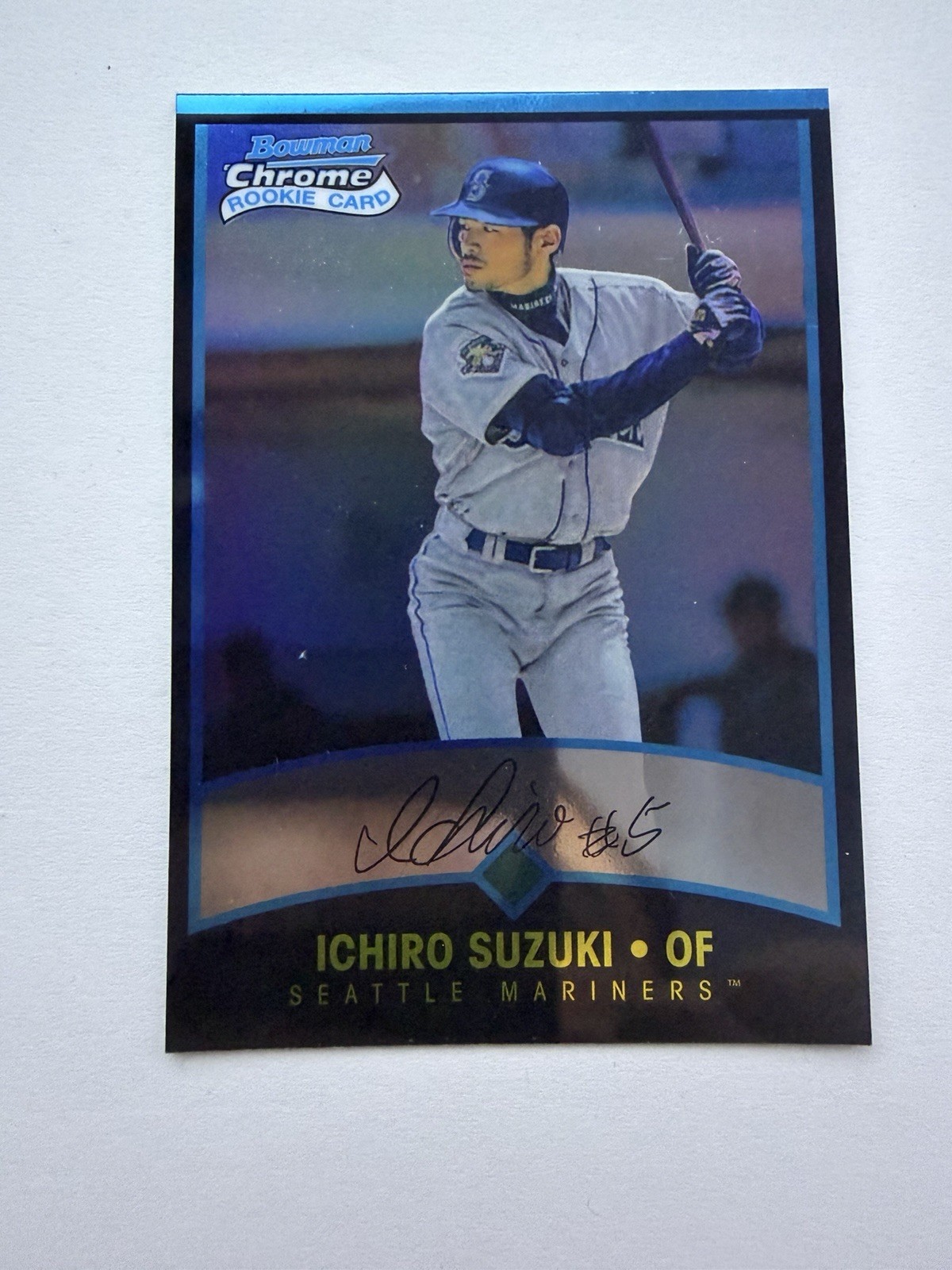 2011 Bowman Chrome - Throwbacks Ichiro Suzuki #351 Japanese Back