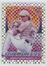 2021 Panini Chronicles Overdrive Building Blocks Prizm Brent Honeywell #25 0nr3